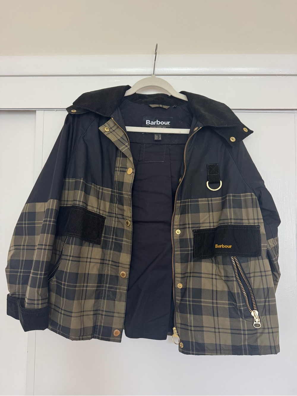 Barbour Women's Elaine Hooded Showerproof Jacket